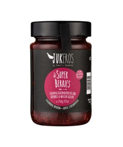 Rasberry & Goji Berries Spread with Agave - Jukeros - 240gr