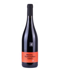 Greek Organic Natural Wine Black of Kalavryta - Tetramythos - 750ml