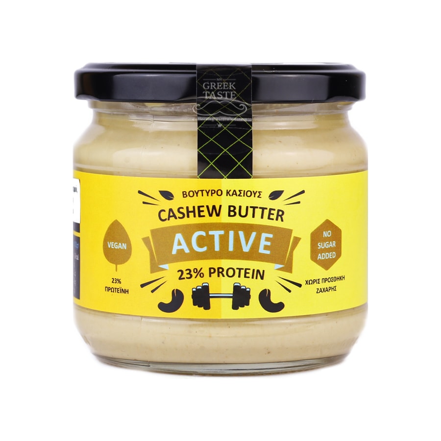 Greek Cashew Butter - Active 23% Protein - Apo Karydias - 350gr