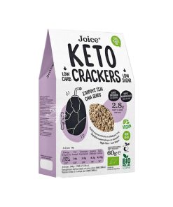 Βιολογικά Keto Crackers με Σπόρους Chia  – Joice Foods – 60gr