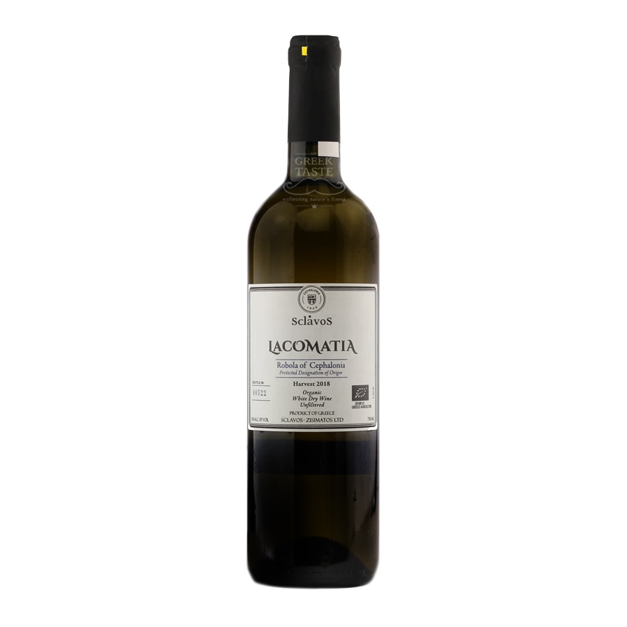 Organic Wine Lacomatia Robola of Cephalonia 2019 - Sclavos Wines - 750ml