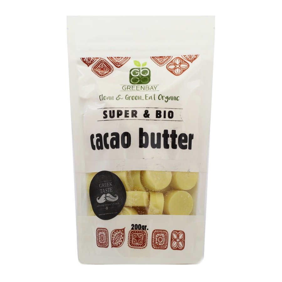Organic Cacao Butter - GreenBay - 200gr
