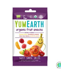 Organic Vegan Fruit Snack Jellies - YamEarth - 50gr
