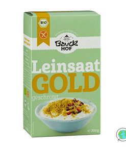 Organic Ground Gold Flaxseed - Bauckhof - 200gr