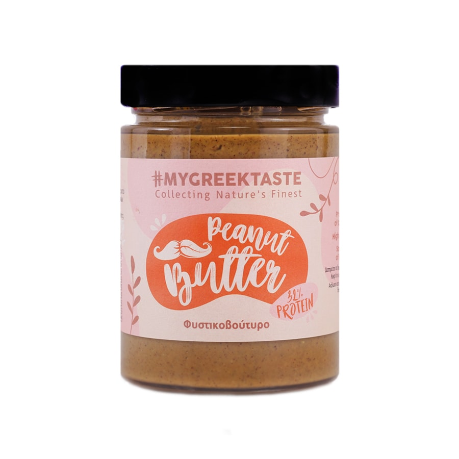 Peanut Butter 32% Protein – myGreekTaste – 320gr