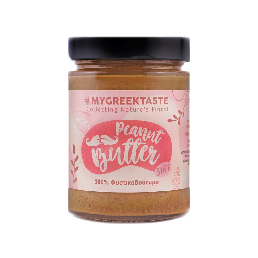 100% Soft Peanut Butter – myGreekTaste – 320gr