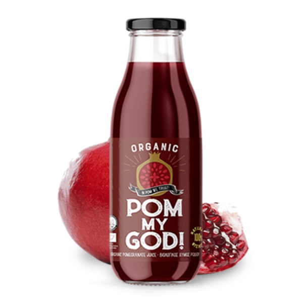 100% Organic Natural Pomegranate Juice - Pom my God