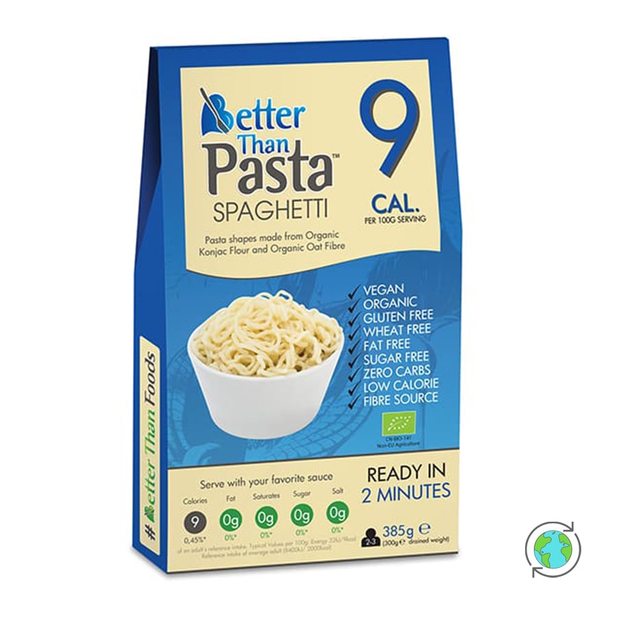 Organic Better Than Pasta Spaghetti with Konjac - Better Than Foods - 385gr