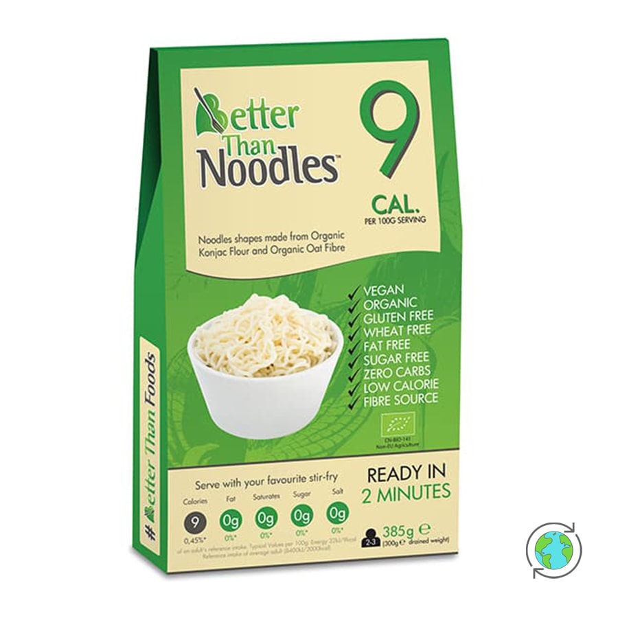 Βιολογικά Noodles από Konjac - Better Than Foods - 385gr