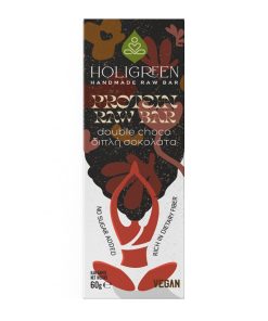 Handmade Double Chocolate Raw Bar - Holigreen - 60gr