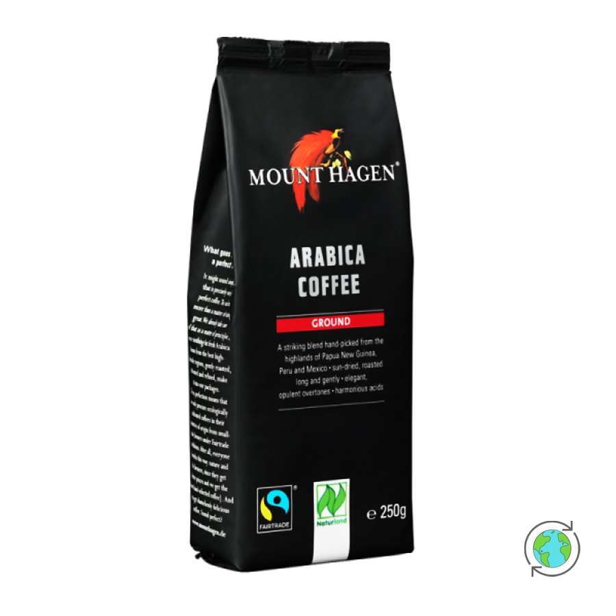 Βιολογικός Καφές Φίλτρου Arabica Fairtrade - Mount Hagen - 250gr