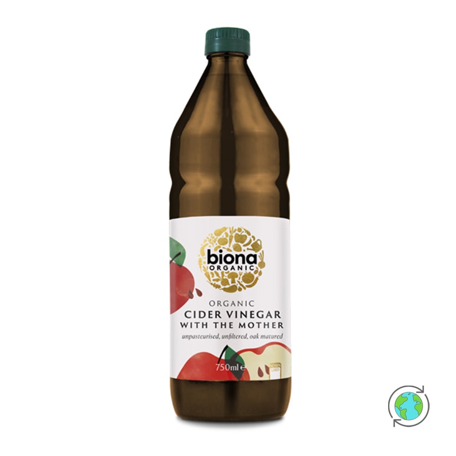 Organic Cider Vinegar (with The Mother) - Biona Organic - 200ml