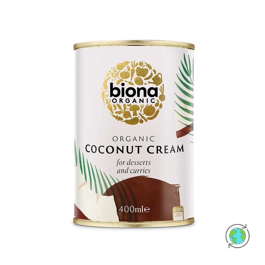 Βιολογική Κρέμα Καρύδας - Biona Organic - 400ml