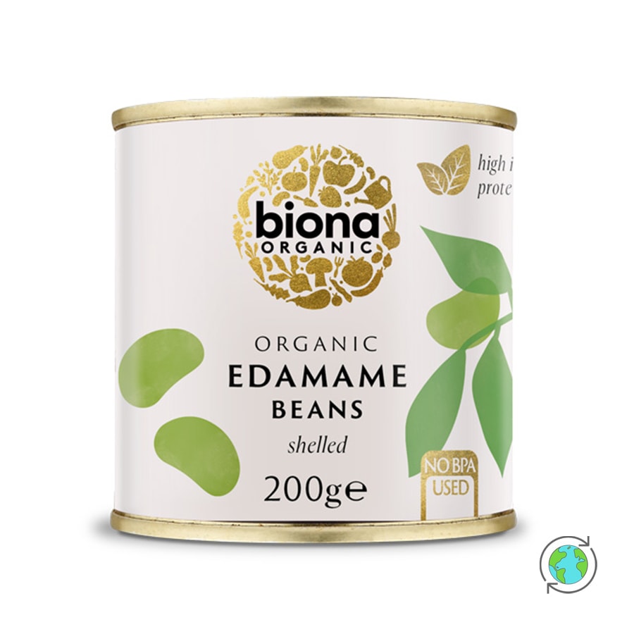 Organic Edamame Beans - Biona Organic - 200ml