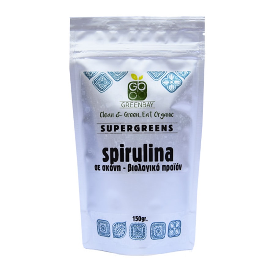 Βιολογική Σπιρουλίνα σε σκόνη - GreenBay - 150gr