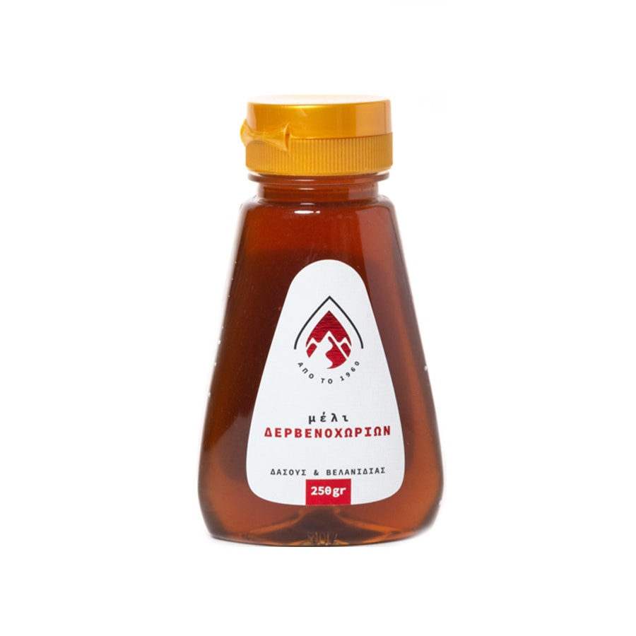 Μέλι Δάσους & Βελανιδιάς Squeeze - Μέλι Δερβενοχωρίων - 250gr