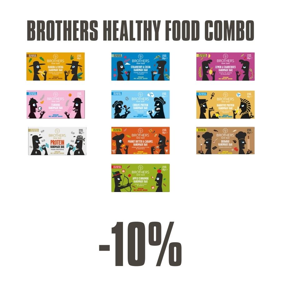 Raw Bars Custom Combo - Brothers Healthy Food - 12τμχ