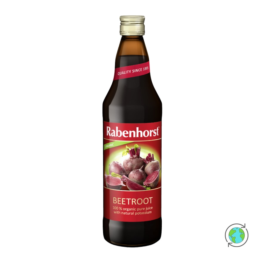Organic 100% Beetroot Juice - Rabenhorst - 750ml
