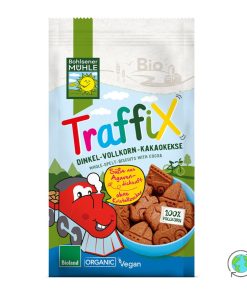 Organic Traffix Spelled Wholemeal Cocoa Biscuits - Bohlsener - 125gr