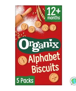 Organic Αlphabet Biscuits (12m+) - Organix - 125gr
