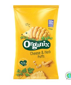 Organic Baby Cheese & Herb Puffs (10m+) - Organix - 60gr