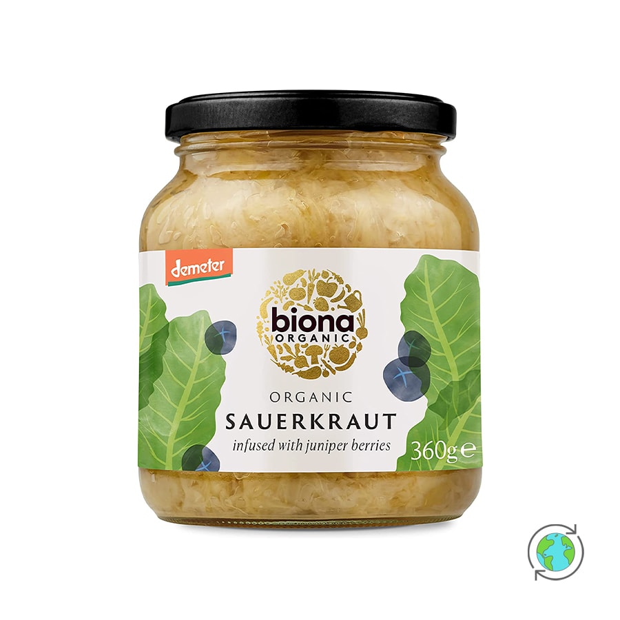Organic Sauerkraut - Biona Organic - 360gr