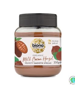 Βιολογικό Επάλειμμα Σοκολάτα Γάλακτος με Φουντούκι - Biona Organic - 350gr