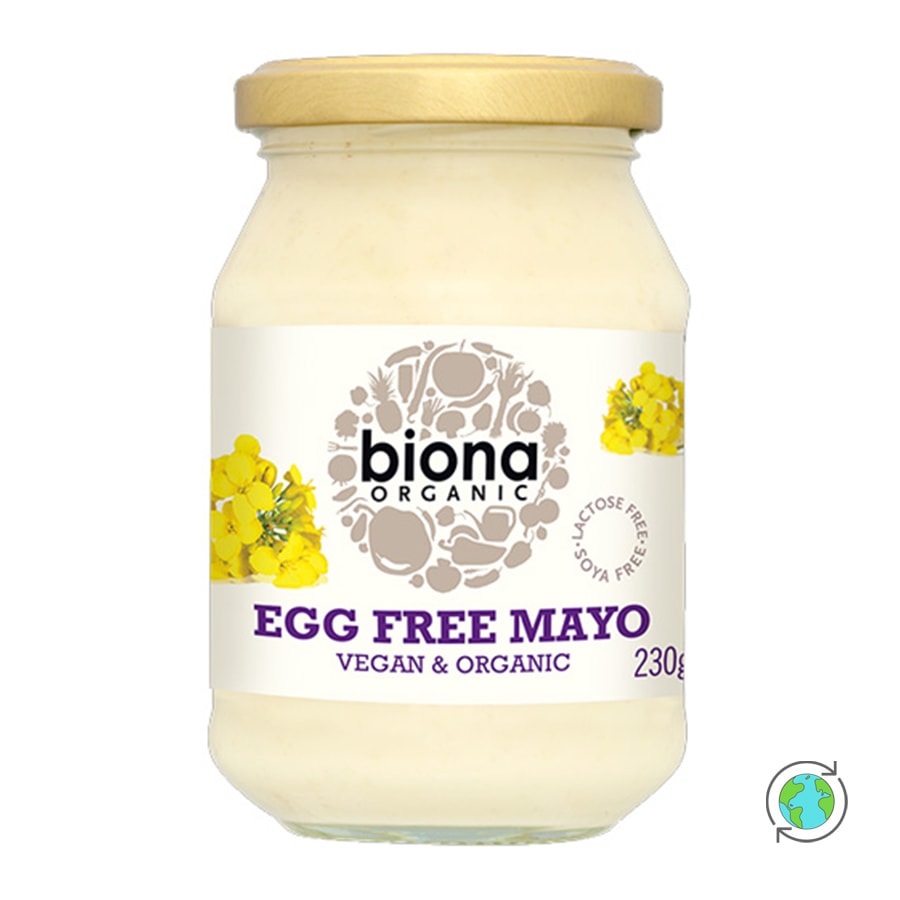 Βιολογική Vegan Μαγιονέζα χωρίς αυγό - Biona Organic - 230gr
