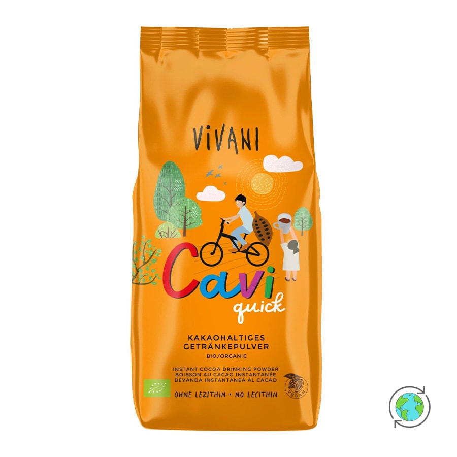 Organic Instant Chocolate Powder - Vivani - 400gr