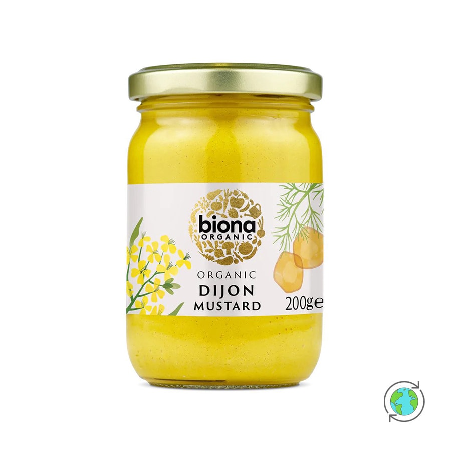 Βιολογική Μουστάρδα Dijon - Biona Organic - 200gr
