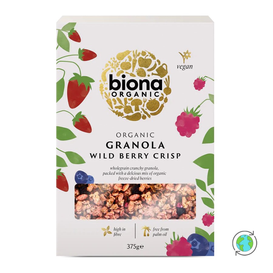 Organic Granola Wild Berry Crisp - Biona Organic - 350gr