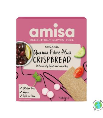 Βιολογικά Crackers με Κινόα - Amisa - 100gr