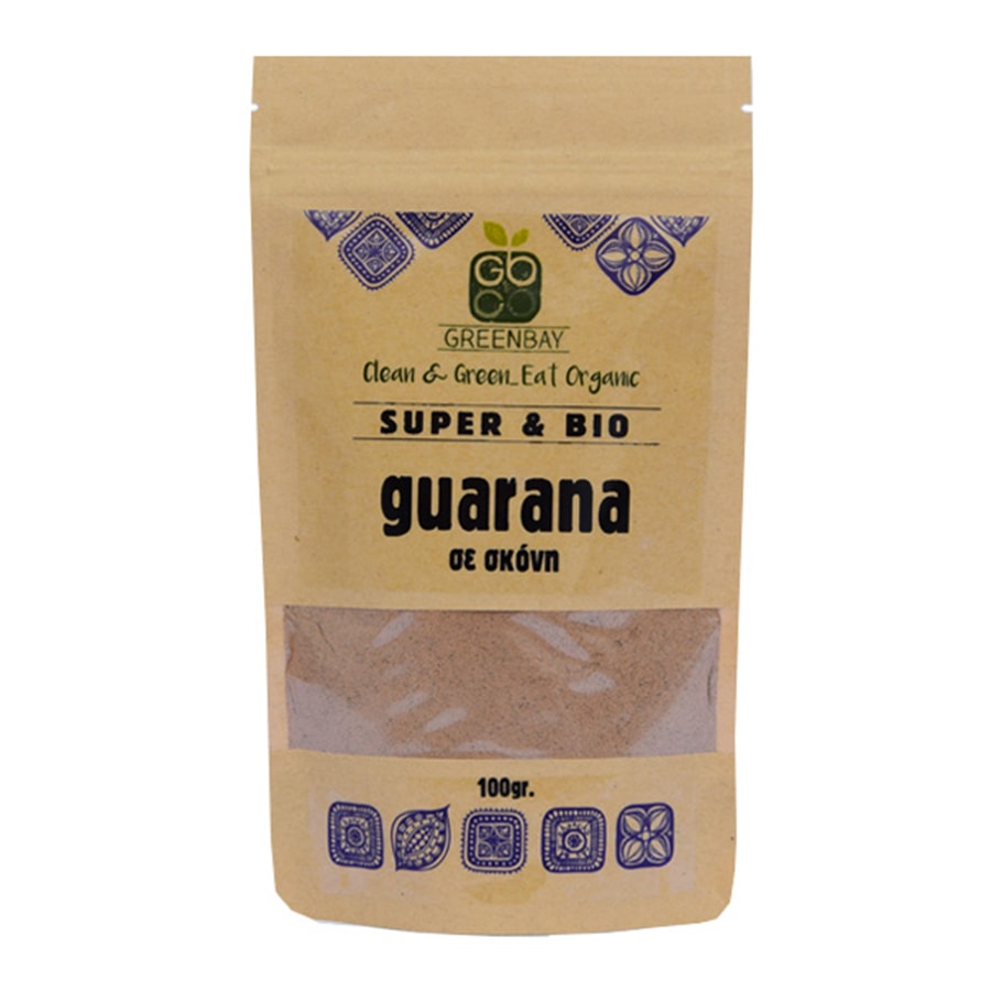 Organic Guarana Powder - GreenBay - 100gr