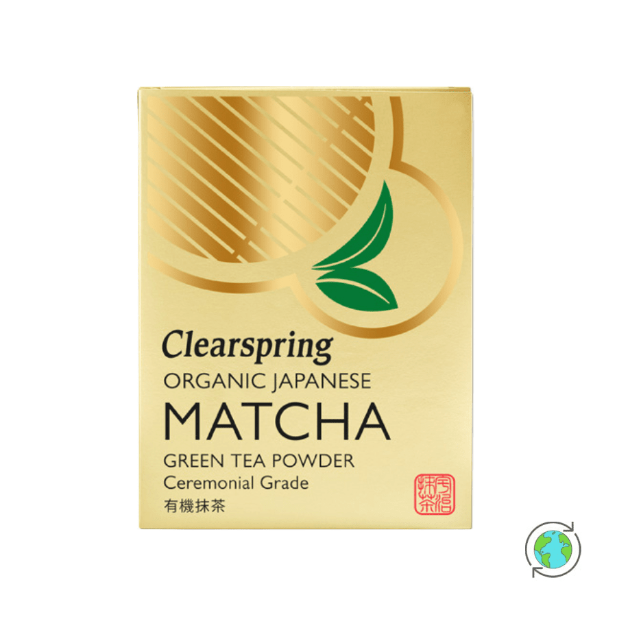 Organic Matcha Ceremonial Green Tea Powder - Clearspring - 30gr