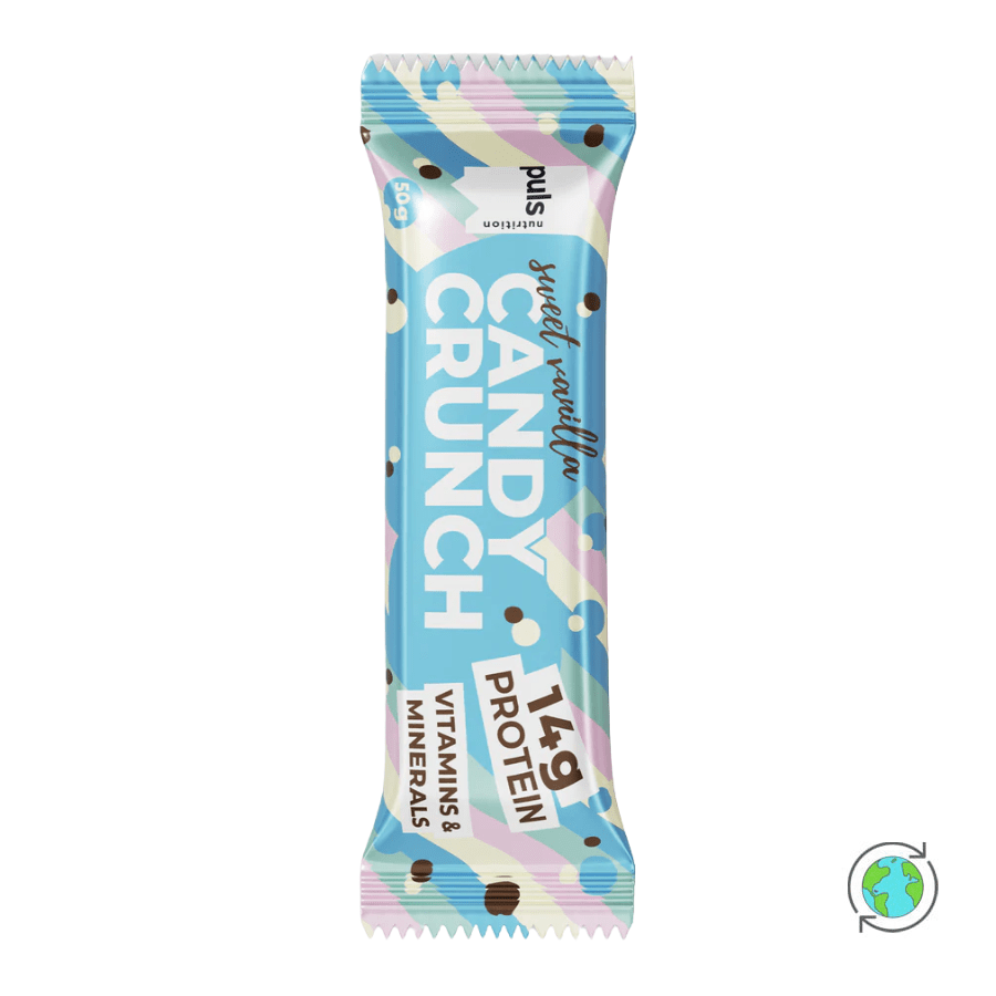 Sweet Vanilla Candy Crunch 26% Protein - Puls Nutrition - 50gr