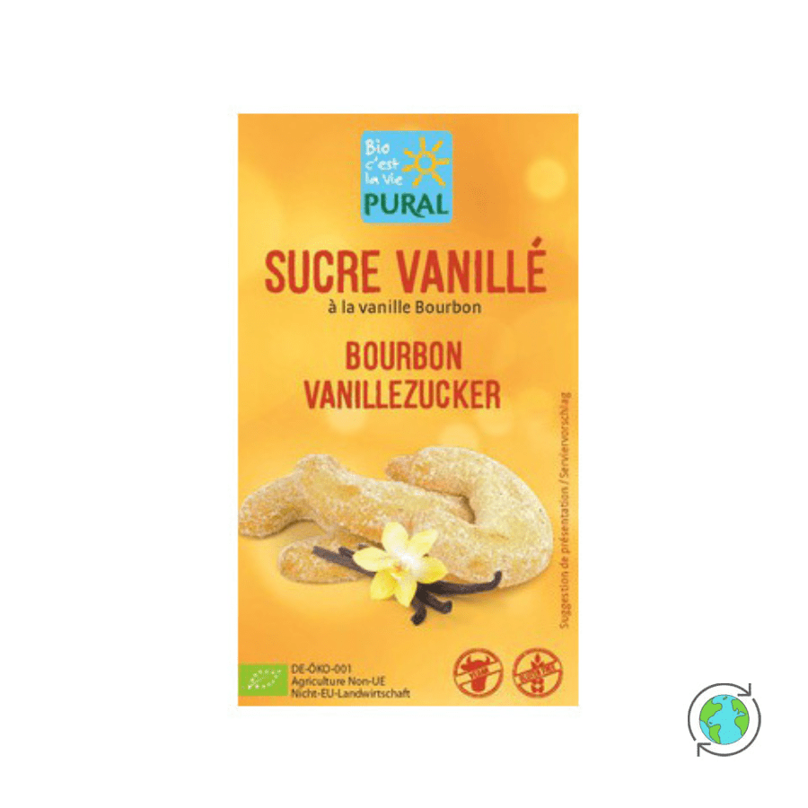 Organic Vanilla Sugar - Pural - 5x8gr