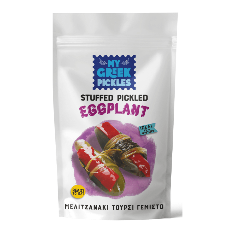Stuffed Pickled Eggplant - Lagadas Farm - 270gr