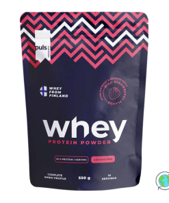 Whey Wild Strawberry 78% Protein - Puls Nutrition - 550gr