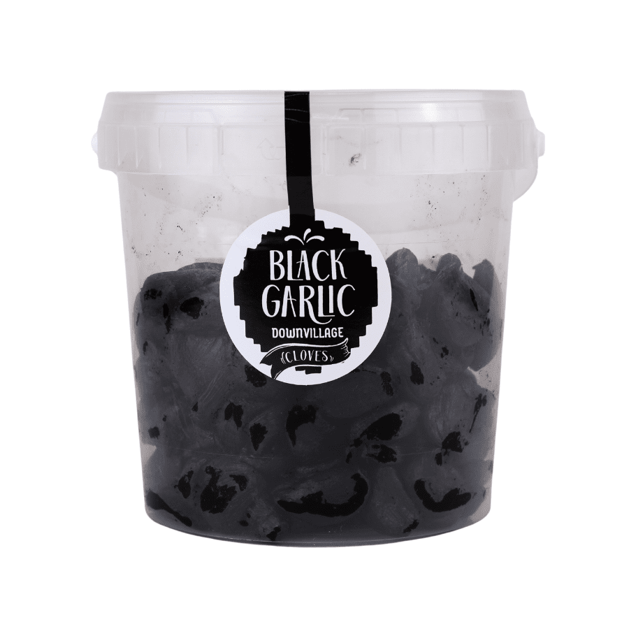 Καθαρισμένες Σκελίδες Μαύρου Σκόρδου - Black Garlic Downvillage - 500gr