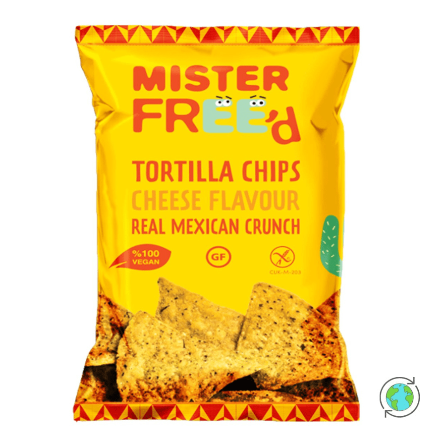 Tortilla Chips Cheese Flavour - Mister Free'd - 135gr
