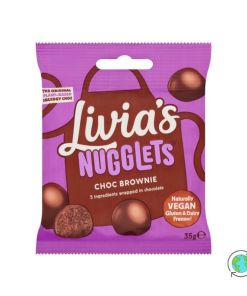 Μπουκίτσες με γέμιση ζύμης μπισκότου & επικάλυψη Σοκολάτας - Livia's - 35gr