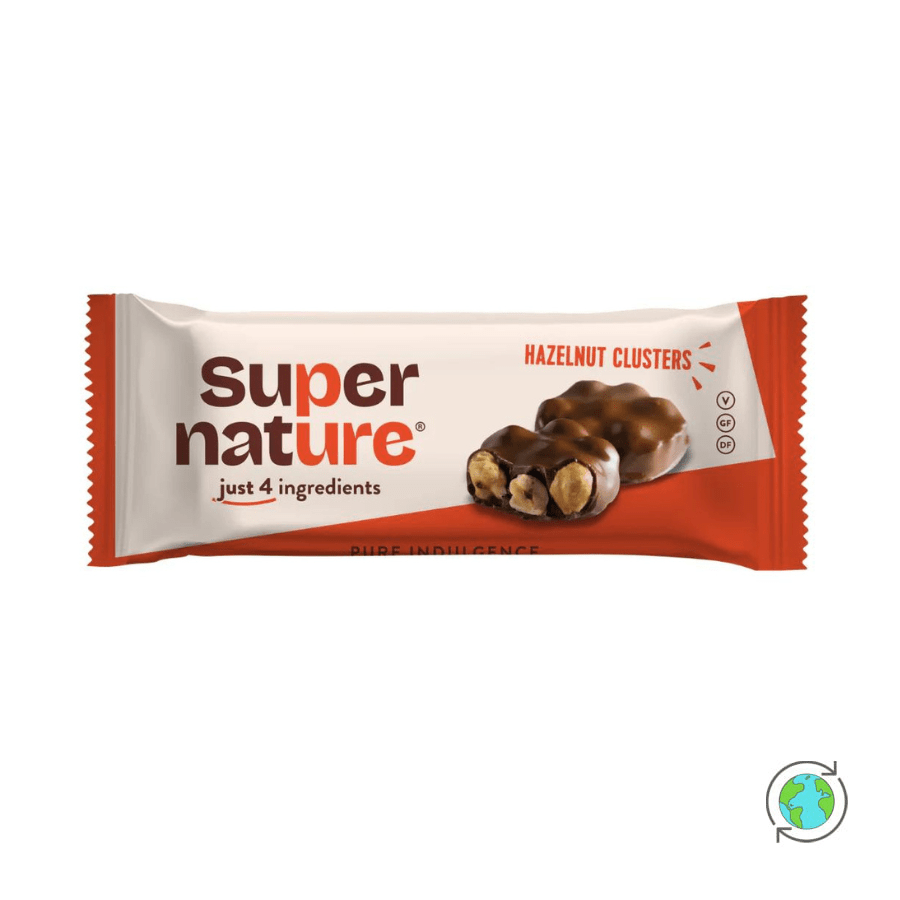 Μπουκίτσες Φουντουκιού με επικάλυψη Σοκολάτας – Supernature – 34g