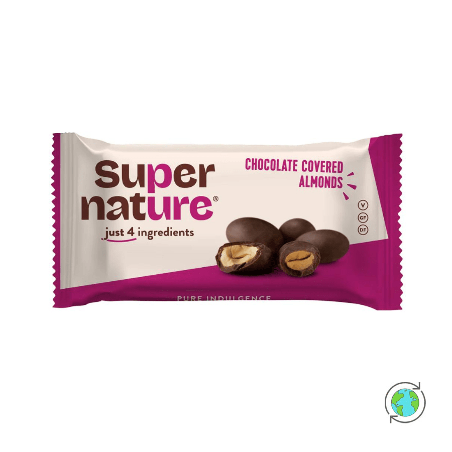 Chocolate Covered Almonds - Supernature - 38g