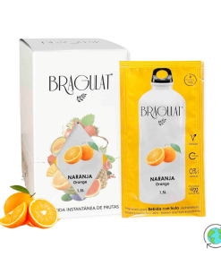Orange Sugar Free Instant Fruit Drink in a Sachet with Vitamin C - Bragulat - 8g