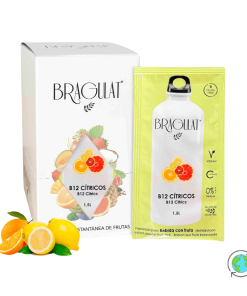 Citrus Sugar Free Instant Fruit Drink in a Sachet with Vitamin B12 - Bragulat - 8g
