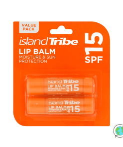 Moisturizing Lip Balm SPF 15 Twopack- Island Tribe - (2 x 4.8g)