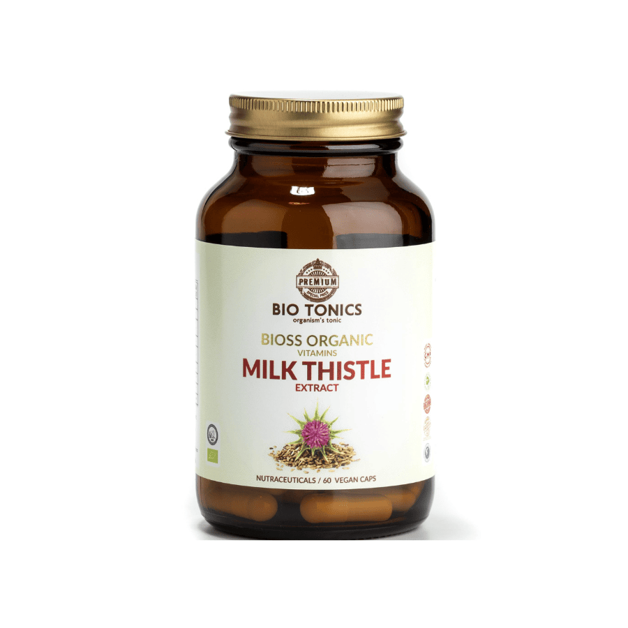 Organic Milk Thistle Extract 320mg - Bio Tonics - 60pcs