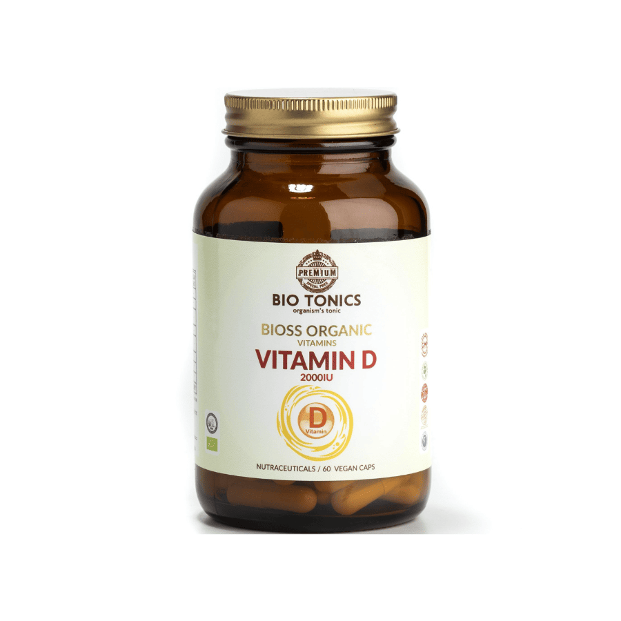 Organic Vitamin D 2000IU - Bio Tonics - 60pcs