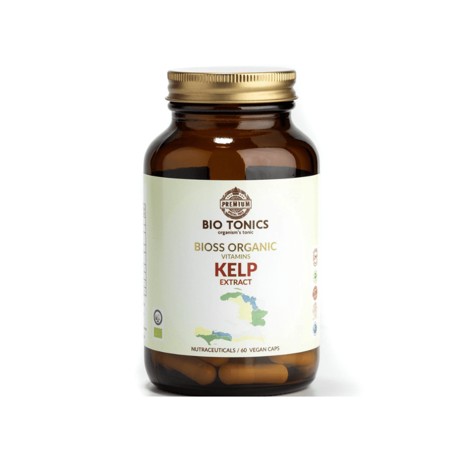 Φυσικό Συμπλήρωμα Διατροφής με Βιολογικό Εκχύλισμα Kelp 70mg – Bio Tonics – 60caps