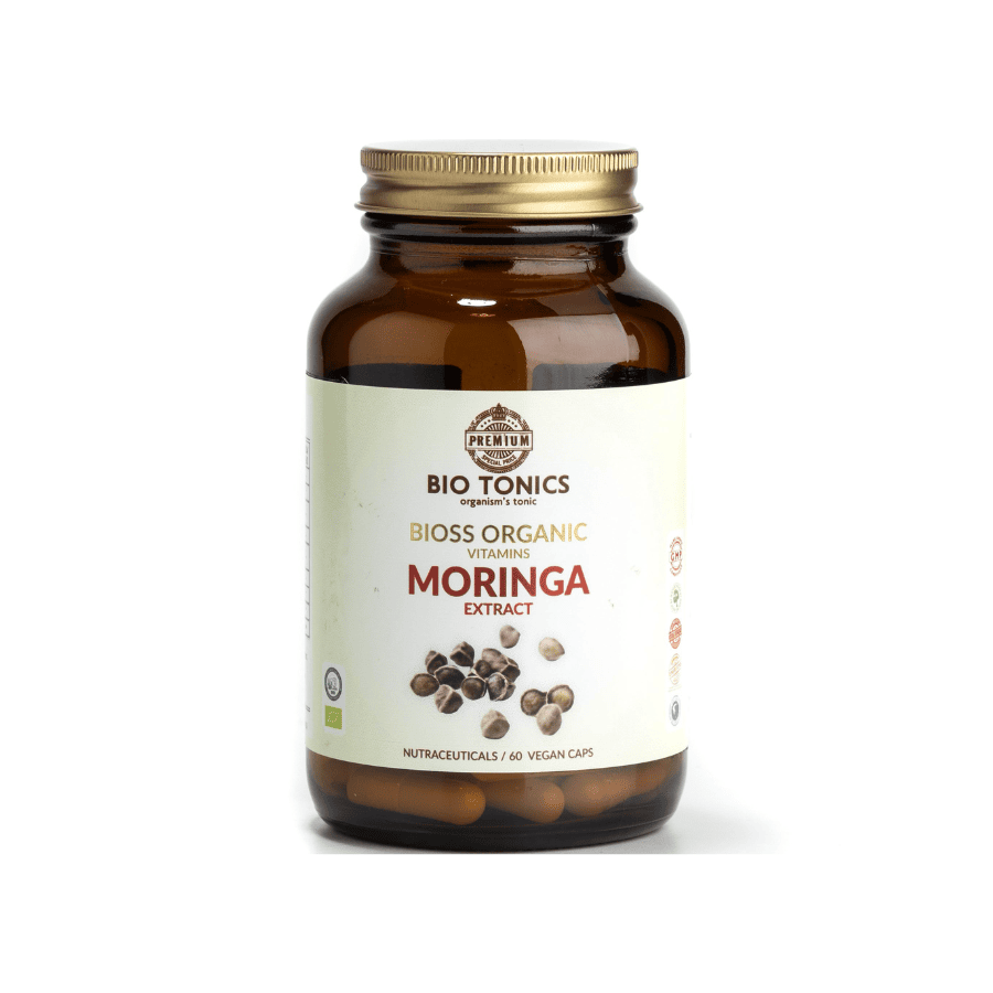 Φυσικό Συμπλήρωμα Διατροφής με Βιολογικό Εκχύλισμα Moringa 300mg – Bio Tonics – 60caps